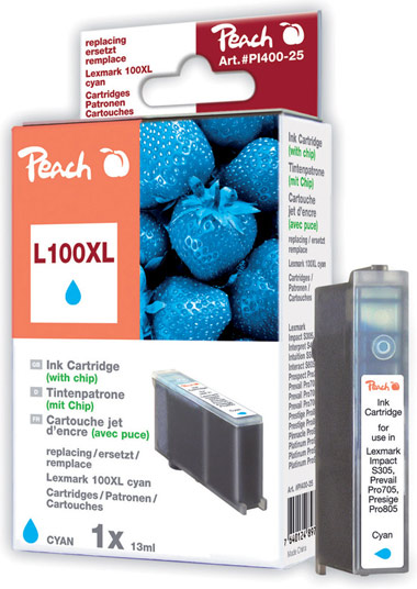 Lexmark Nr. 100 Patronen cyan